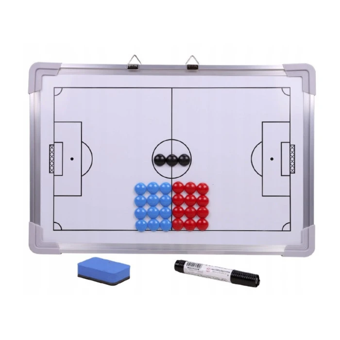 Доска тактическая футбольная Yakimasport 100155 30 х 45 см, белая