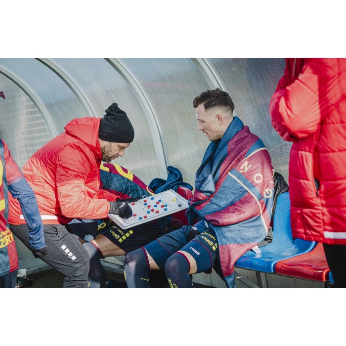 Доска тактическая футбольная Yakimasport 100155 30 х 45 см, белая