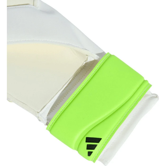 Рукавички воротарські Adidas Predator Training limonkowe JN5362 р. 7, біло-зелені