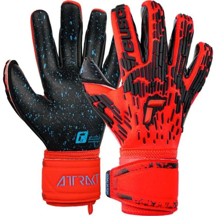 Перчатки вратарские Reusch Attrakt Freegel Fusion Goaliator M 5370995 3333 г.8, красный