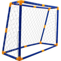 Ворота футбольные детские Ramiz ZOG.26002 135 x 100 см сине-желтые