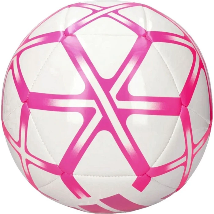 М'яч футбольний Adidas Starlancer Club IP1646 розмір 3, біло-рожевий