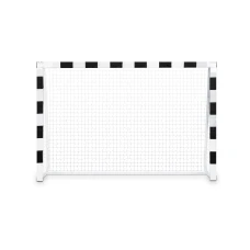 Ворота футбольні Neo-Sport NS-465 300 х 200 x 90 см, чорно-білі