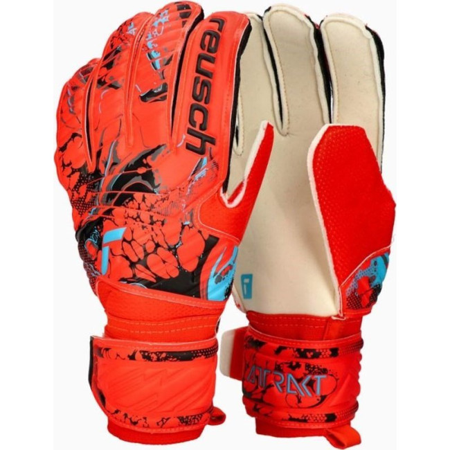 Перчатки вратарские Reusch Attrakt Solid M 53 70 515 3334 г.9, красные