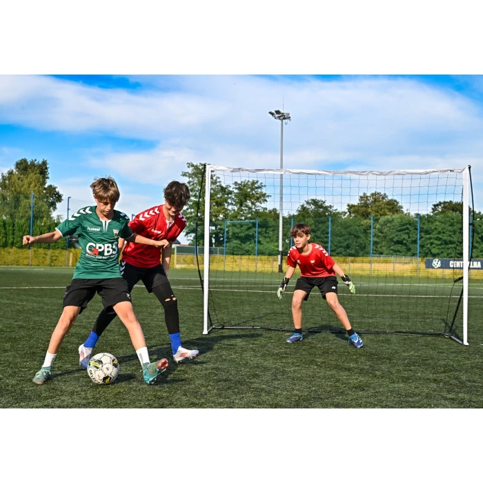 Ворота футбольні Yakimasport Flex 300 х 200 см, білі