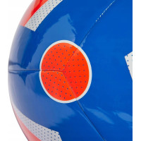 Мяч футбольный Adidas Euro24 Club Fussballliebe IN9373 размер 3, сине-оранжевый