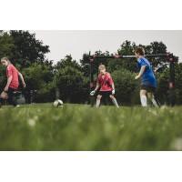 Ворота футбольные Hudora Pro Tect 300х200 см (76915)