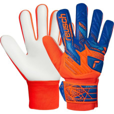 Перчатки вратарские Reusch Attrakt Starter Solid Junior 5572514 2290 г.8, оранжево-синие