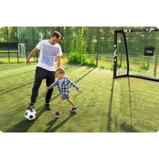 Ворота футбольные Neo-Sport NS-462 180 x 120 x 60 см, черно-белые