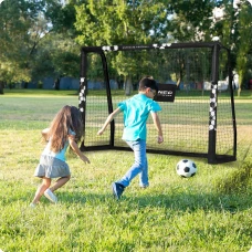 Ворота футбольные Neo-Sport NS-462 180 x 120 x 60 см, черно-белые