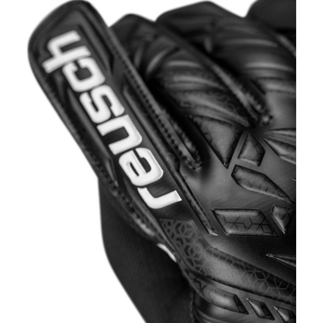 Перчатки вратарские Reusch Attrakt Starter Solid Junior 5572514 7700 г.4, черные