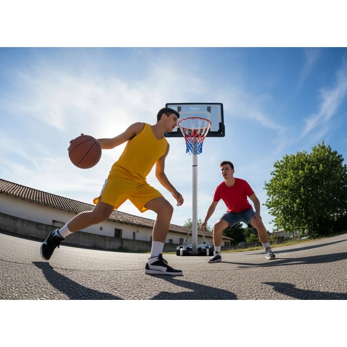 Стойка для баскетбола Neo-Sport NS-281 150-260 см, черная