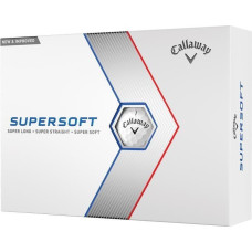 Мячи для гольфа Callaway Supersoft 12 шт, белые
