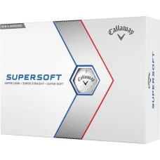 М'ячі для гольфу Callaway Supersoft 12 шт, білі