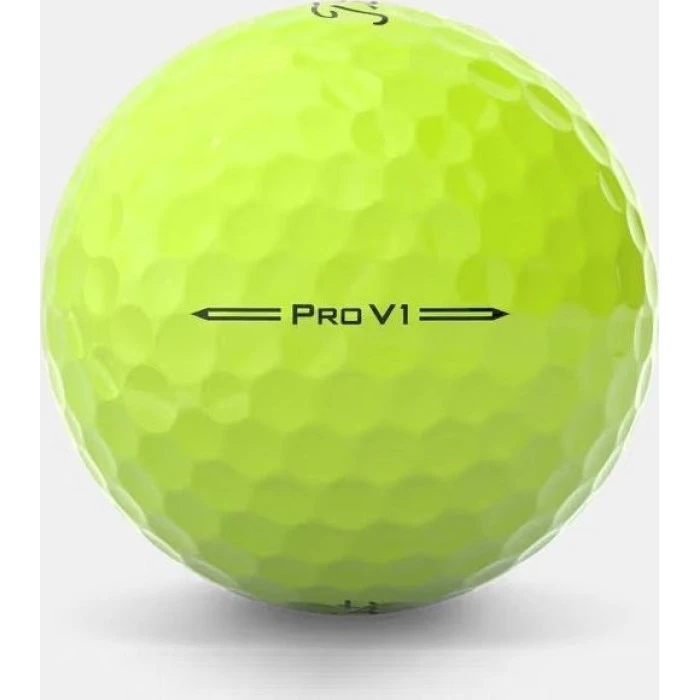 Мячи для гольфа Titleist Pro V1 12 шт, желтые