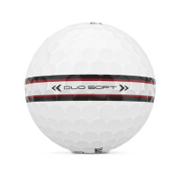 М'ячі для гольфу Wilson Staff Duo Soft 2025 TRK360 12 шт, білі