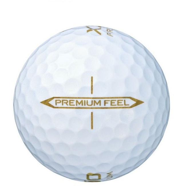 М'ячі для гольфу XXIO PREMIUM GOLD 2022 12 шт, білі