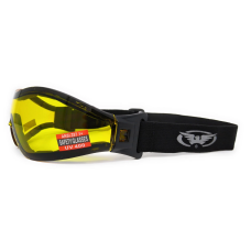 Окуляри захисні з ущільнювачем Global Vision Z-33 (yellow) Anti-Fog, жовті