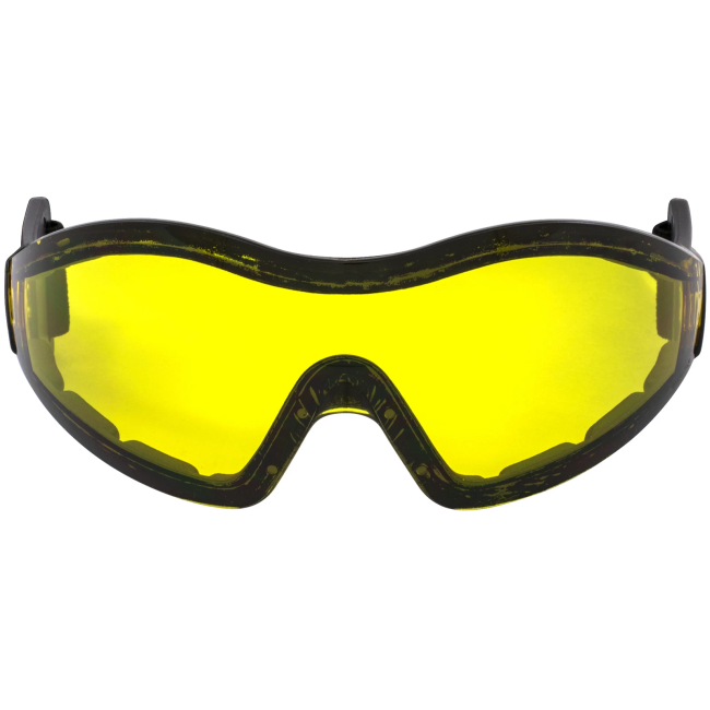 Окуляри захисні з ущільнювачем Global Vision Z-33 (yellow) Anti-Fog, жовті