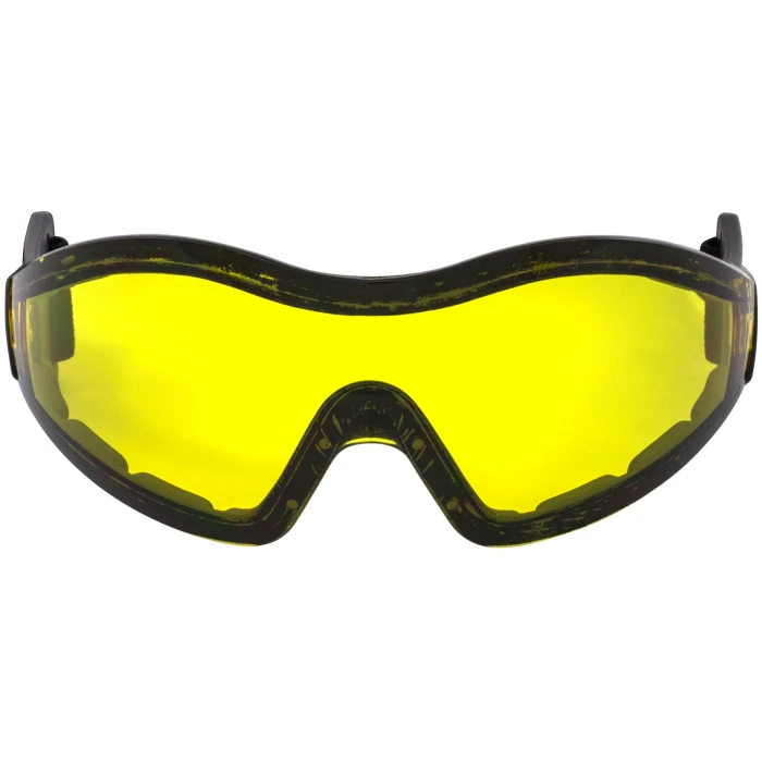 Очки защитные с уплотнителем Global Vision Z-33 (yellow) Anti-Fog, желтые