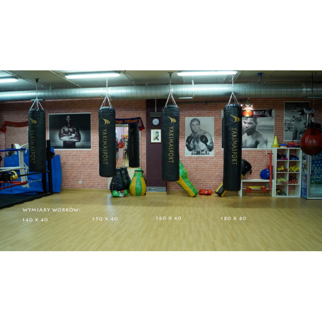 Боксёрская груша, мешок 180 x 40 см YAKIMASPORT