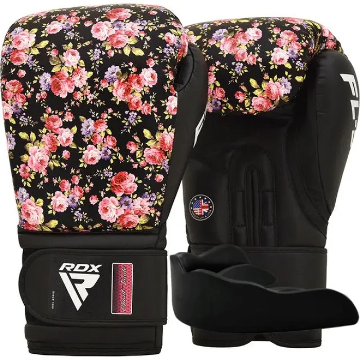 Рукавички боксерські з капою RDX FL-5 розмір 8 унцій, чорні