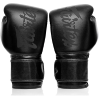 Рукавички боксерські з бинтами Fairtex BGV14SB 12 унцій, чорні