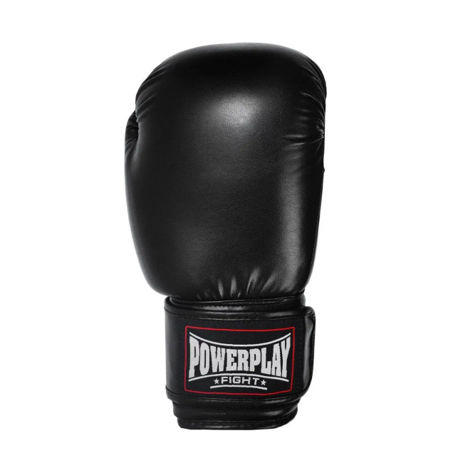Перчатки боксерские PowerPlay 3004 Classic 18 унций, черные