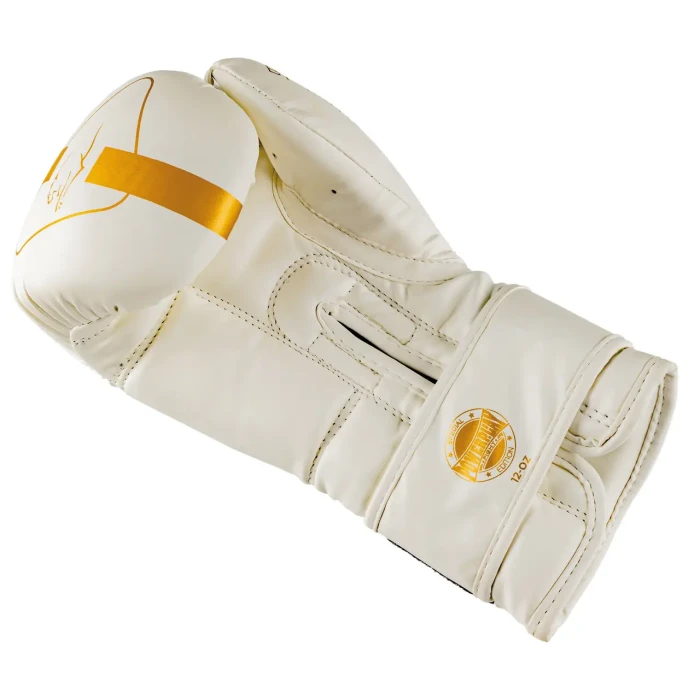 Рукавички боксерські PowerPlay 3089 Alpha розмір 16 унцій, білі