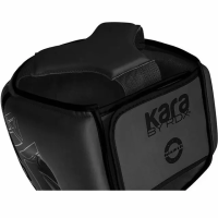 Шлем боксерский с капой RDX F6 KARA Matte размер L, черный