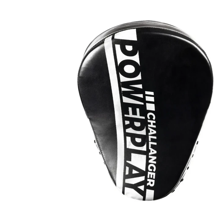 Лапи боксерські PowerPlay 3041 Challanger чорно-білі