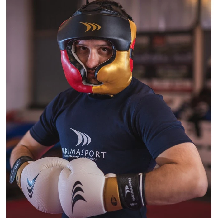 Боксерський шолом Yakimasport із захистом вилиць