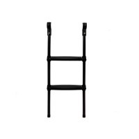 Батут SkyRamiz з зовнішньою сіткою 8 футів 244 см чорно-синій