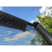 Батут Jumpi Maxy Comfort Plus с внутренней сеткой 12,5 футов 374 см оранжевый