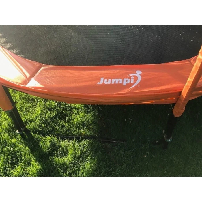 Батут Jumpi Maxy Comfort Plus с внутренней сеткой 12,5 футов 374 см оранжевый