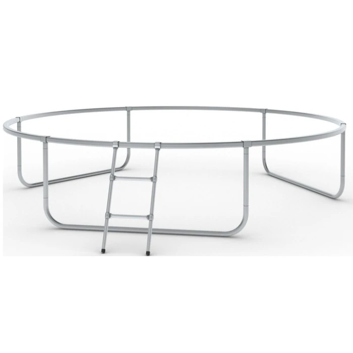 Батут Zipro Jump Pro Premium з внутрішньою сіткою 8 футів 252 см чорно-зелений