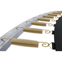 Батут Zipro Jump Pro Premium з внутрішньою сіткою 8 футів 252 см чорно-зелений