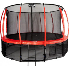 Батут Jumpi Maxy Comfort Plus с внутренней сеткой 16 футов 487 см красный