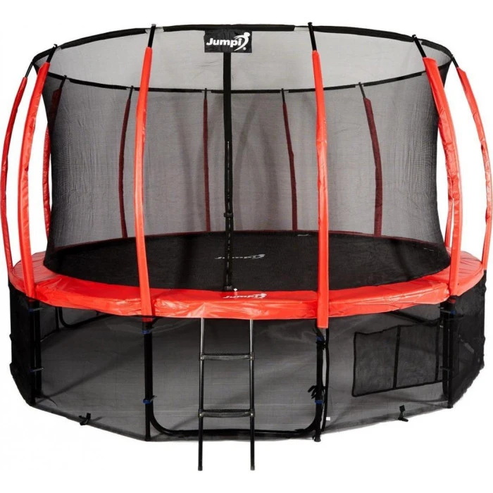 Батут Jumpi Maxy Comfort Plus с внутренней сеткой 16 футов 487 см красный