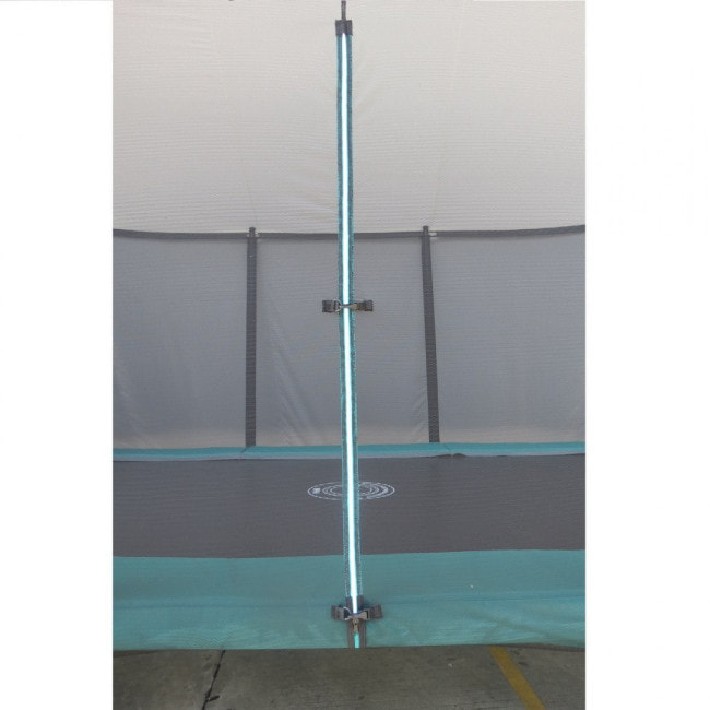 Батут MASTER Super с наружной сеткой 524 x 303 см черно-зеленый