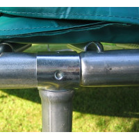 Батут MASTER Super без сітки 426 см блакитний