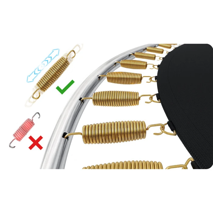 Батут Neo-Sport з зовнішньою сіткою 12 футів 374 см чорно-червоний