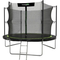 Батут Lean Sport Pro с внутренней сеткой 10 футов 305 см черный