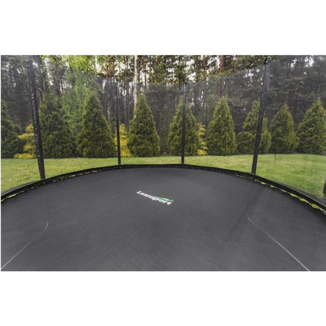 Батут Lean Sport Pro с внутренней сеткой 10 футов 305 см черный