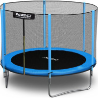 Батут Neo-Sport NS-06Z181 с наружной сеткой 6 футов 183 см голубой