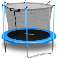 Батут Neo-Sport NS-10W181 з внутрішньою сіткою 10 фуітв 312 см блакитний