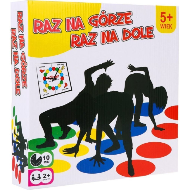 Аркадная игра твистер "Once Up, Once Down" Ramiz ZGR.6211, 138 х 168 см
