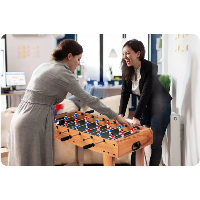 Настільний футбол Neo-Sport NS-802, 70 x 37 x 62 см - дерев'яний