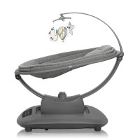 Крісло-гойдалка Lionelo BLOSSOM GREY CONCRETE