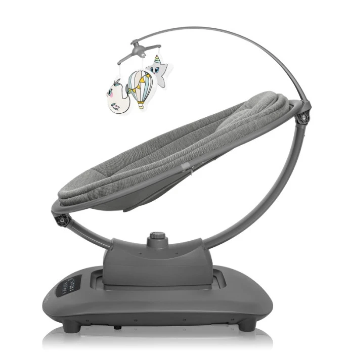 Крісло-гойдалка Lionelo BLOSSOM GREY CONCRETE